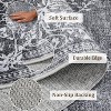 Washable Area Rugs Stain Resistant Carpet for Living Room Bedroom Kitchen Bathroom with Non Slip Backing Home Decor Floor Decoration Mat - 3 of 4