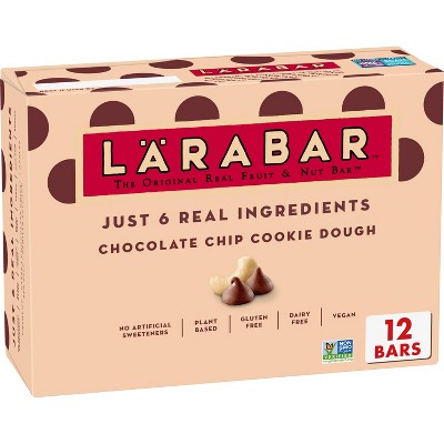 Larabar Chocolate Chip Cookie Dough Protein Bar - 19.2oz/12ct