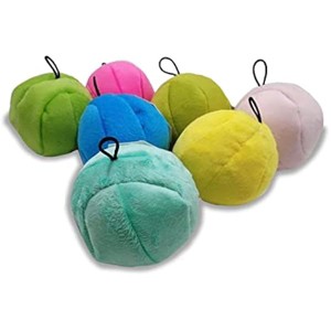 SmartPetLove Snuggle Puppy Tender-Tuffs Ball - Round Pufferfish Tough Dog Toy - Cute and Fun Plush Ball with Squeaker - 1 of 1