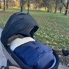 Cover Baby 0-3 Years Scandinavian Organic Wool Adjustable Footmuff in Navy - 2 of 4