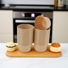 Unique Bargains Curled Rim Disposable Baking Cups Greaseproof Paper 2.56"x1.57" 50Pcs - 2 of 4