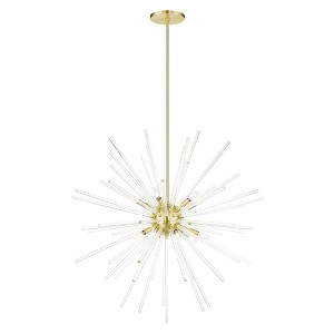 Livex Lighting Utopia 12 - Light Chandelier in  Satin Brass - 1 of 1