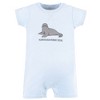 Touched by Nature Unisex Baby Organic Cotton Rompers, Endangered Seal - image 3 of 4