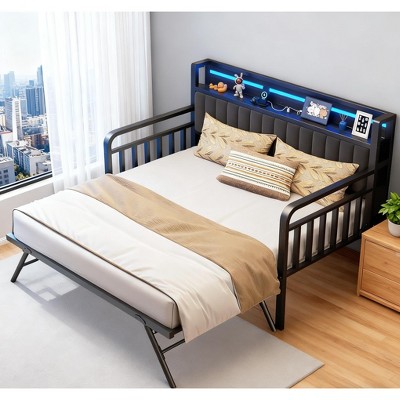 Square Buckle Storage Sofa Bed