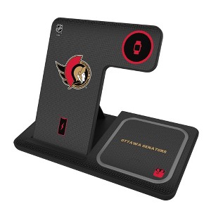 Keyscaper NHL Eastern Conference Teams Linen 15-Watt 3 in 1 Charging Station - 1 of 4