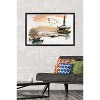 Trends International China Landscape with Pagoda Framed Wall Poster Prints - 2 of 4