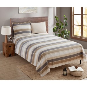 Nestl Printed Sheet Set, 4 Piece Soft Bed Sheets, Wrinkle, Fade, & Stain Resistant, Sheets - 1 of 4