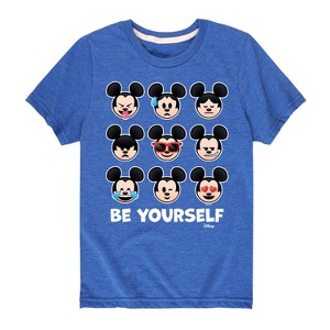 Boys' - Disney - Be Yourself Short Sleeve Graphic T-Shirt - 1 of 4