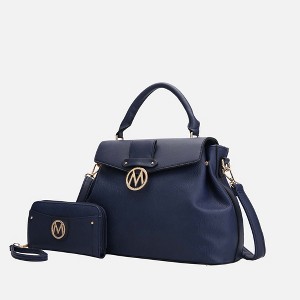 MKF Collection Aurora Women's Satchel bag with Wallet by Mia k - 1 of 4