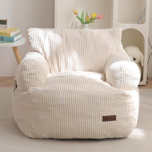 MAXYOYO Kids Bean Bag Chair, Stuffed Toddler Bean Bag Sofa with Filler for Gaming, Reading - 1 of 4