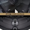 3D MAXpider KAGU Custom Fit All-Weather Floor Liner For FORD MUSTANG 2015-2023- 1st and 2nd Row, 2 Eyelets - 3 of 4