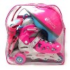 Chicago Skates Training Kids' Roller Skate Combo Set - Pink/White - image 3 of 4