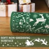 Christmas Washable Area Rug, Xmas Foldable Festive Decor Indoor Mat, Low Pile Stain Resistant Floor Carpet for Living Room, Bedroom - 4 of 4