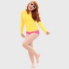 City Threads Girls UPF 50+ Long Sleeve Rashguard - USA-Made - 2 of 4