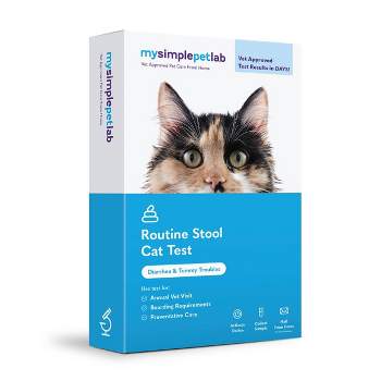 MySimplePetLab Cat Routine Stool Test Kit