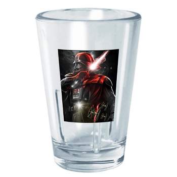 Star Wars New Hope Luke Skywalker Green Lightsaber Stemless Drinking Glass  - 15 oz - Set of 2
