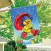April Showers Duck Spring House Flag Umbrella 28" x 40" Briarwood Lane - 4 of 4