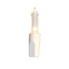 Celebrations Icicle Christmas Lights, Platinum LED T5 Warm White 100 ct - 9.5 ft. - 2 of 3