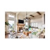Elegant Lighting Thora 32 inch Pendant Light in Weathered Black - 2 of 4