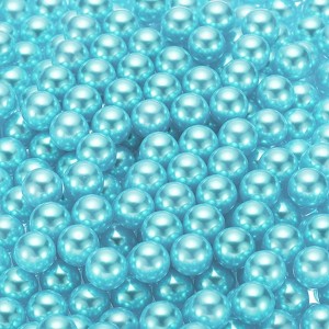 Unique Bargains No Hole ABS Round Faux Pearl for Vase Fillers DIY Home Decoration 500 Pcs - 1 of 4