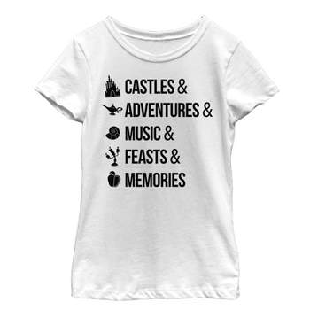 Girl's Disney Princesses Keyword Magic T-Shirt
