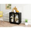 Vynxaria Storage Cabinet with Acrylic Door for Living Room, Dining Room, Study - 4 of 4