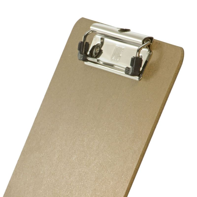 Officemate Recycled Clipboard, Letter Size, Wood, Low Profile Clip, Pack of 6, 3 of 5