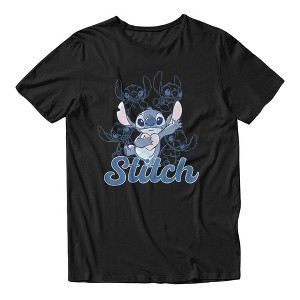Disney Lilo & Stitch Men's Hold Heart Sketches T-Shirt : Target