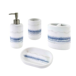 Avanti Linens Murano 4-Piece Bath Accessory Set - 1 of 3