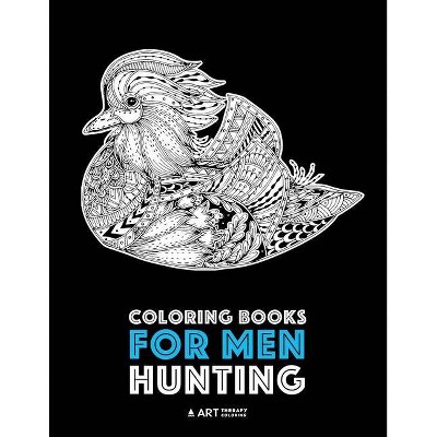 Coloring Books for Men - by  Art Therapy Coloring (Paperback)