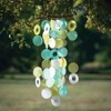 Woodstock Windchimes Moonlit Bay Capiz Chime, Wind Chimes For Outside, Wind Chimes For Garden, Patio, and Outdoor Decor, 27"L - 3 of 4