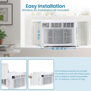 Acekool 8,000 BTU Portable AC - 3-in-1 Cooling, Dehumidifier & Fan for Rooms Up to 350 Sq.Ft - 1 of 4