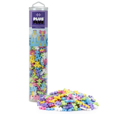 Plus-plus Plus-plus 240-piece Tube, Pastel : Target