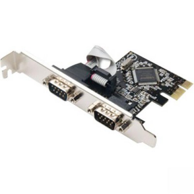SYBA Multimedia SD-PEX15022 2-port PCI Express Serial Adapter - PCI Express x1