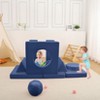 12Pcs Modular Kids Play Couch for Playroom Bedroom Living Room Creativing Couch for Inspiring Child - 4 of 4