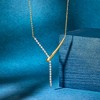 Ross-Simons 0.20 ct. t.w. Diamond Y-Necklace in 2-Tone Sterling Silver Size 16 - 3 of 4