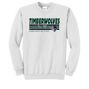 Adult Norman North High School Timberwolves Name & Graphic Classic