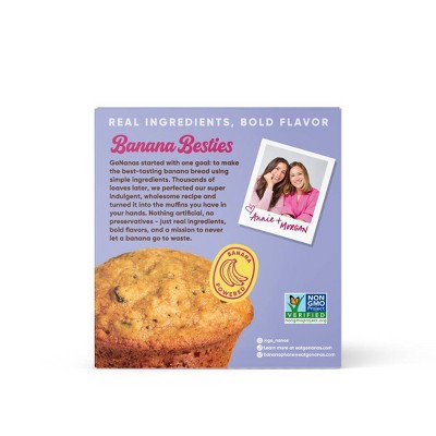 GoNanas Blueberry Banana Bread Mini Muffins - 7.5oz/5ct