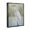 Stupell Industries Egret on Marsh LandscapeFloater Canvas Wall Art - 3 of 4