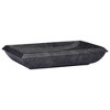 vidaXL Sink Black 19.7 in.x13.8 in.x3.9 in. Marble - 2 of 4
