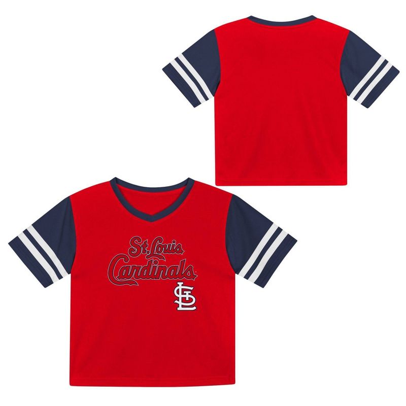 MLB St. Louis Cardinals Toddler Boys&#39; Pullover Team Jersey, 1 of 4