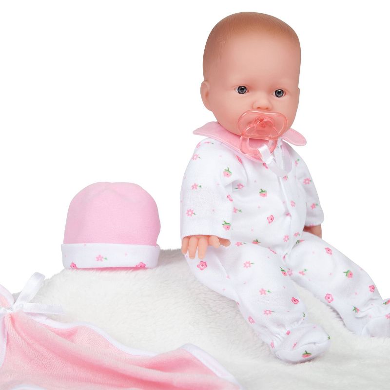 JC Toys La Baby 11" Soft Body Baby Doll - Pink, 6 of 10