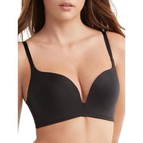 Maidenform Women's Love The Lift Push-up & In Satin Demi Bra