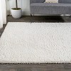JONATHAN Y Groovy Contemporary Glam Solid Shag Area Rug - 3 of 4