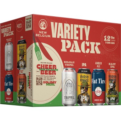 New Belgium Brewing Variety Pack - 12pk/12 fl oz Cans