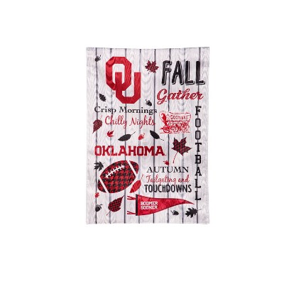 Evergreen University of Oklahoma Garden Flag 12 x 18 Inches Indoor Outdoor Decor