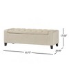 CAVINAS 51" Storage Ottoman Bench for Bedroom,Tufted Storage Bench with Lift Top,Ottoman for Living Room,Entryway - 4 of 4