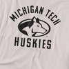 Michigan Tech University Official One Color MTU Huskies Logo Unisex Adult T-Shirt One Color MTU Huskies Logo - 2 of 4