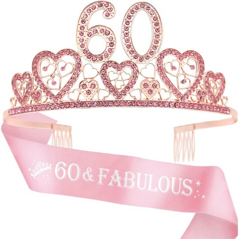 Verymerrymakering 60th Birthday Sash And Tiara For Women : Target