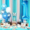 KatchOn, Blue Balloon for First Birthday - 40 Inch | Blue Number Balloon, 1st Birthday Decorations Boy,  Baby Shark Birthday Decorations - 2 of 4